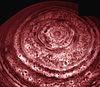 Saturn hexagon from Cassini - 2007-03-27